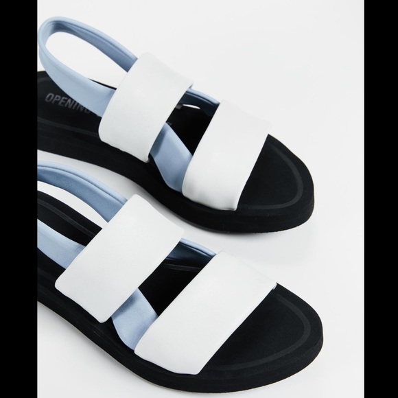 Opening ceremony  ELHENA LEATHER SLINGBACK SANDALS - Picture 3 of 16